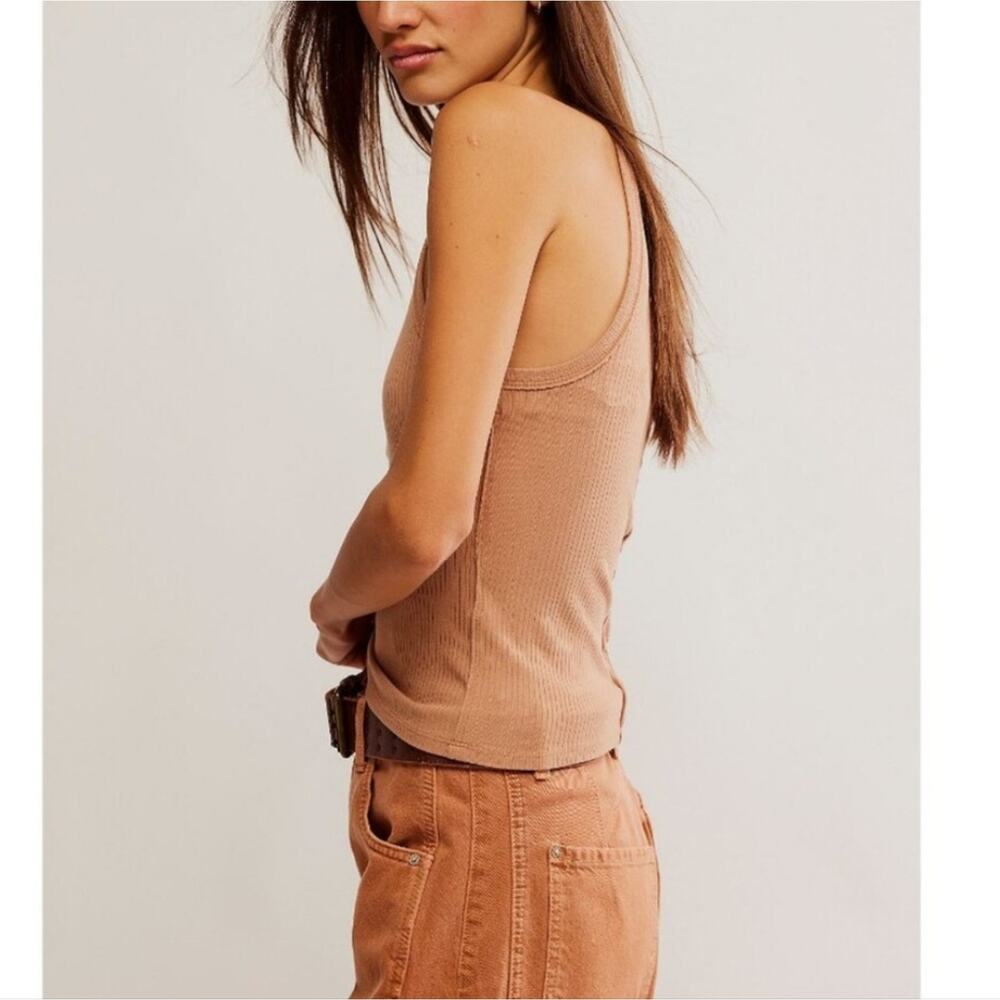 NWT Free People Mia Tank / Macchiato / Size Small - Picture 5 of 6